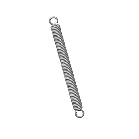Extension Spring, O= .120, L= 1.38, W= .020